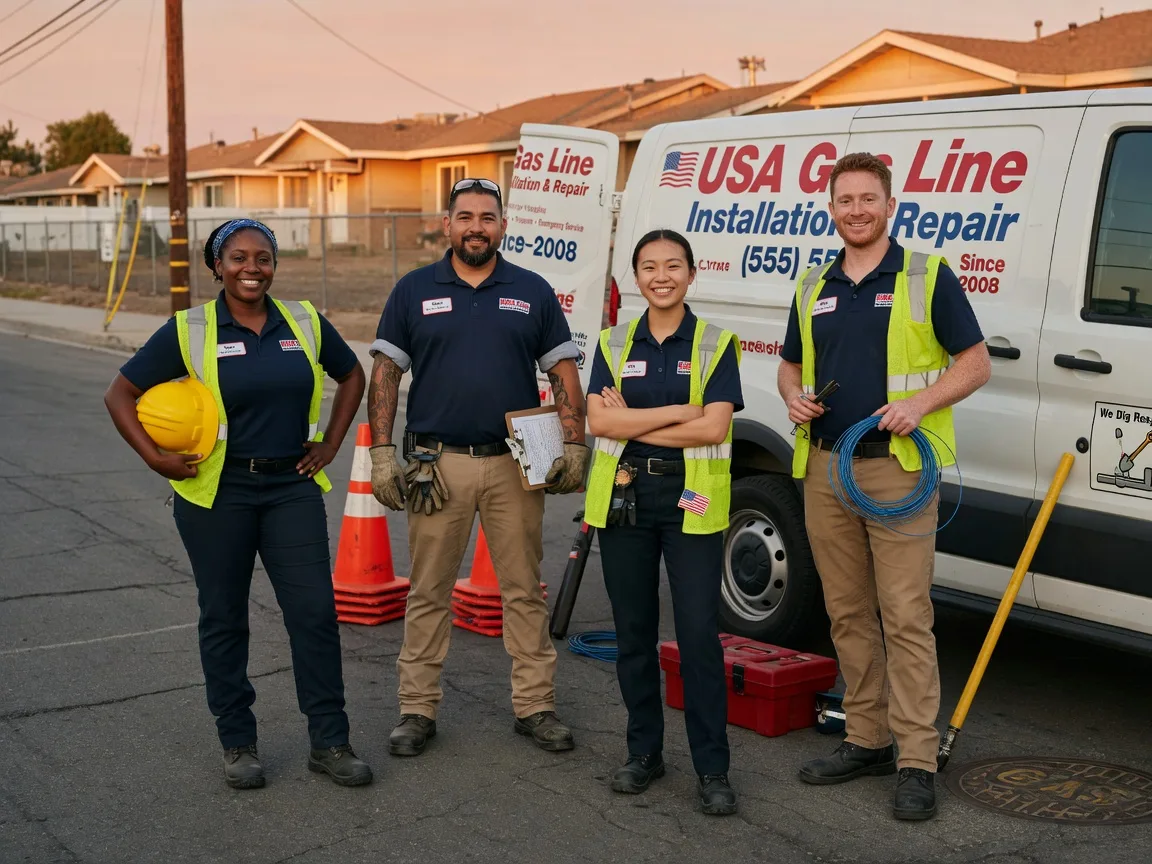 Gas Line Installation company in Walnutport, PA